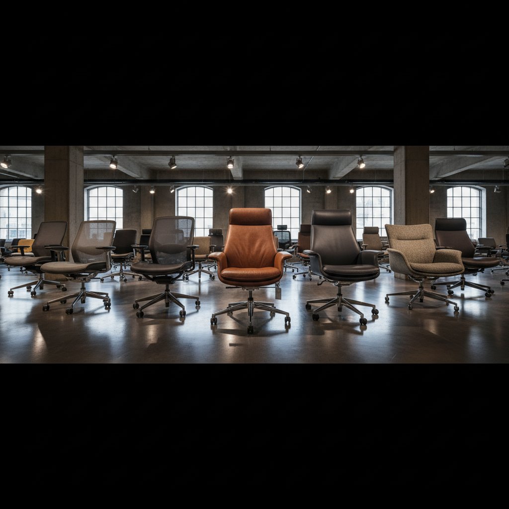 Modern office workspace furnished by Loqici